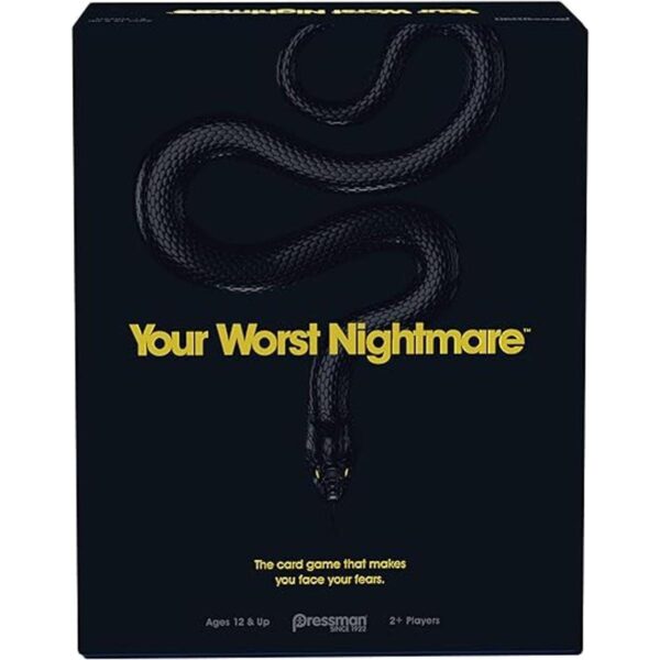 Pressman Your Worst Nightmare The Card Game That Makes You_1