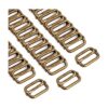 Swpeet 60 anillos de metal resistentes de bronce de 0.984_1