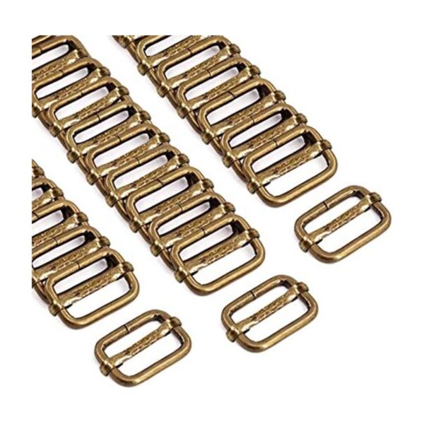 Swpeet 60 anillos de metal resistentes de bronce de 0.984_1