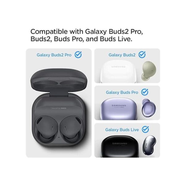 Spigen Rugged Armor Funda diseñada para Galaxy Buds2 Pro_2