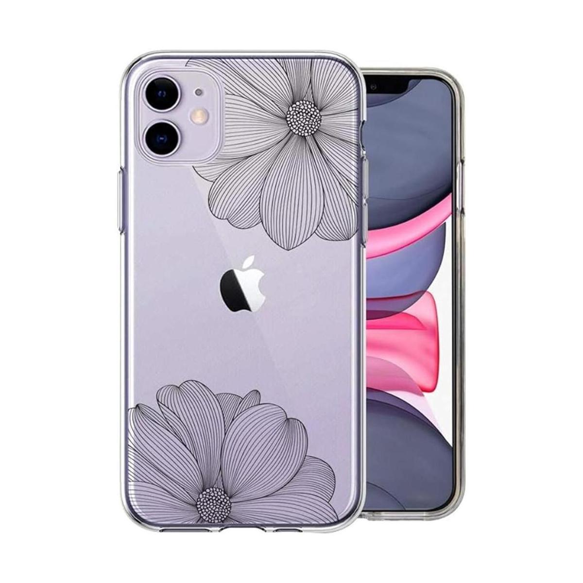 KEXAAR Funda para iPhone 11 diseño de flores lindas