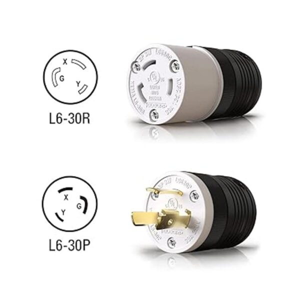 ELEGRP NEMA L630R Conector de bloqueo conector adaptador_2