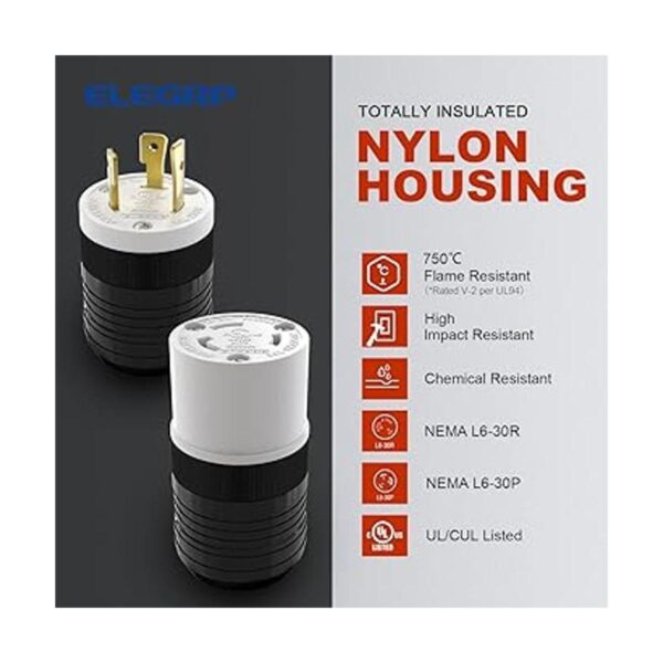 ELEGRP NEMA L630R Conector de bloqueo conector adaptador_3