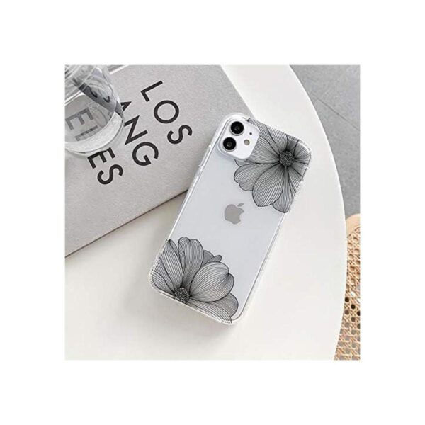 KEXAAR Funda para iPhone 11 diseño de flores lindas_4
