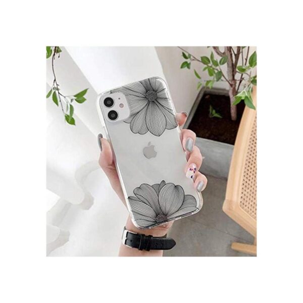 KEXAAR Funda para iPhone 11 diseño de flores lindas_3