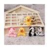 Juegoal Juego de 26 minijuguetes de peluche de animales_6
