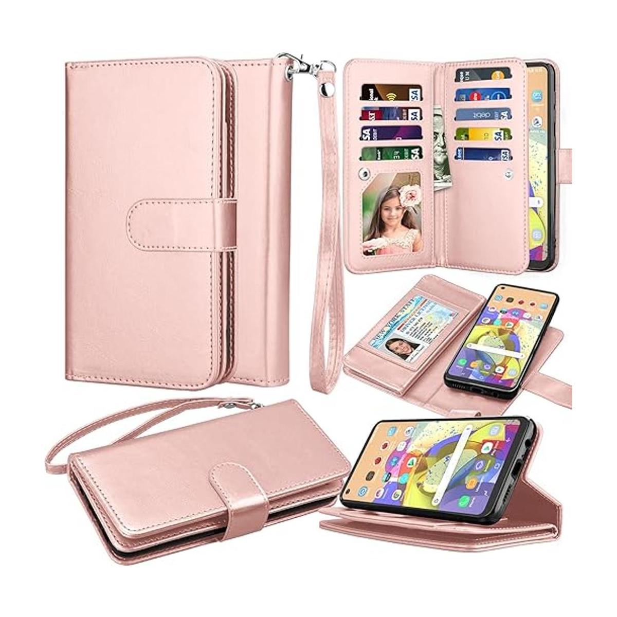 Takfox Funda para Samsung Galaxy A21 funda tipo cartera