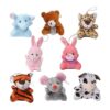 Juegoal Juego de 26 minijuguetes de peluche de animales_5
