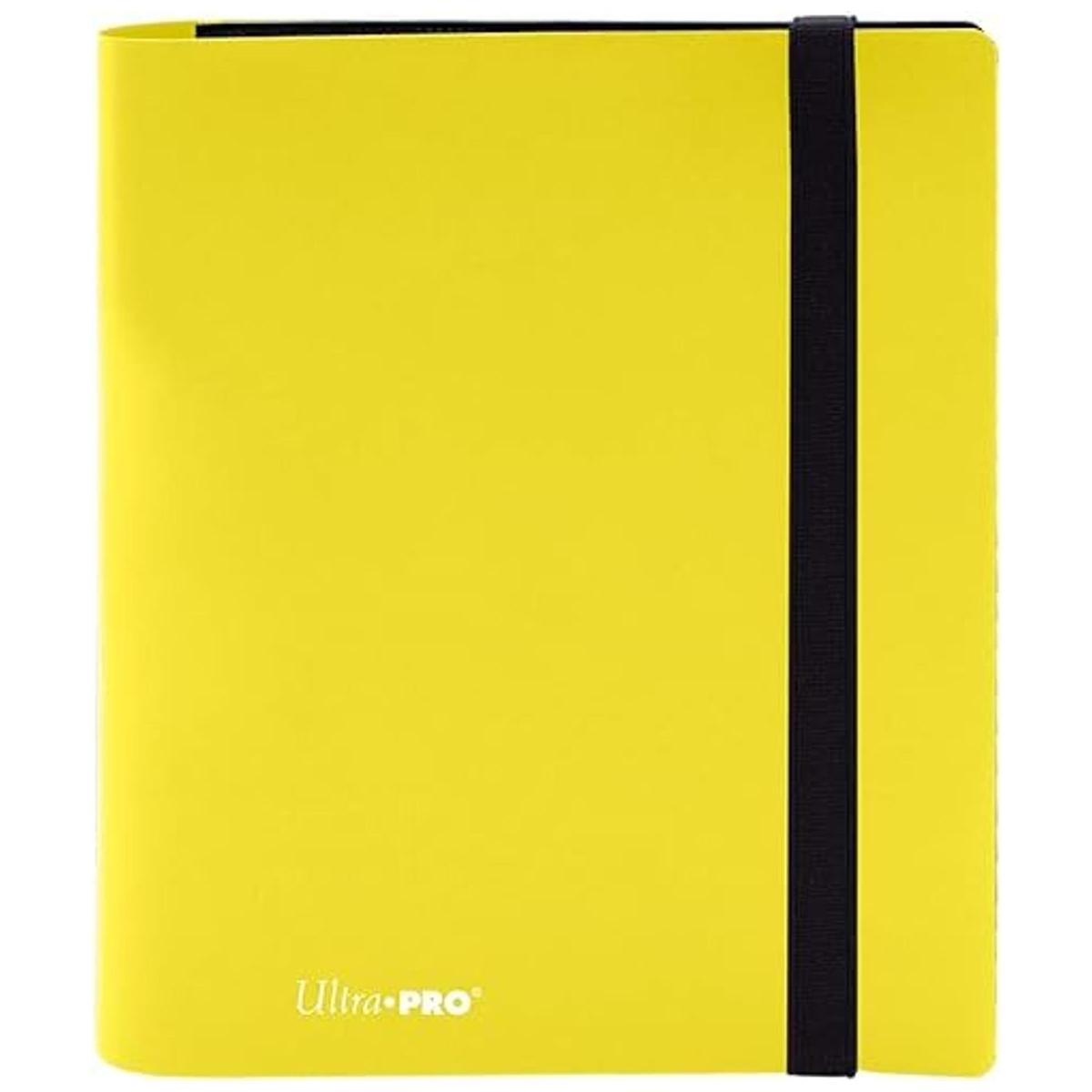 Ultra Pro E15383 Eclipse 4 Pocket Pro Bloc de notas amarillo
