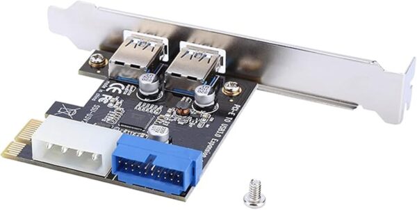 Tarjeta de expansión de 125 PCIE a USB 3.0 4 puertos USB_5