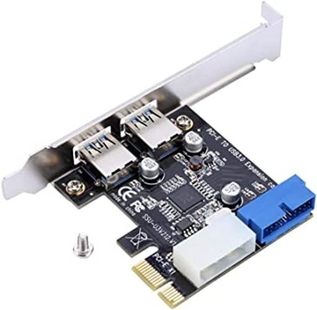 Tarjeta de expansión de 125 PCIE a USB 3.0 4 puertos USB