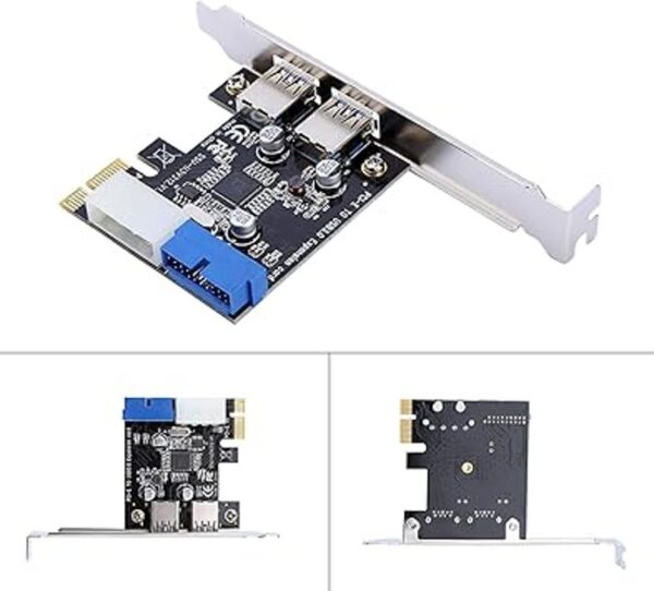 Tarjeta de expansión de 125 PCIE a USB 3.0 4 puertos USB_4