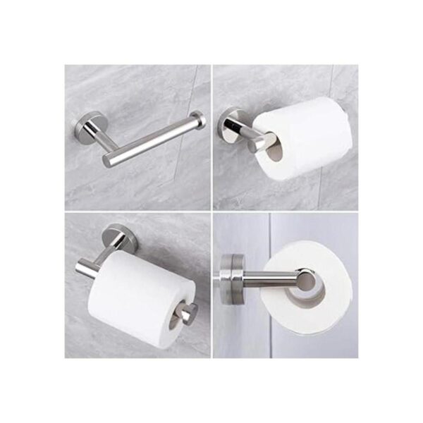Portarrollos de papel higiénico SUS304 de acero inoxidable_2