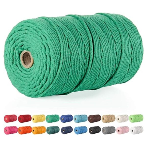 POZEAN Hilo de macramé 656.2 pies_1