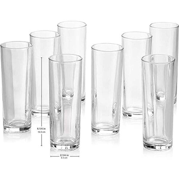 Juego de 8 vasos de bola alta vasos de cóctel para beber_2