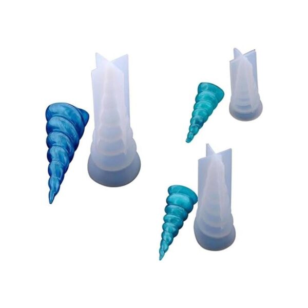 ResinPro Juego de 3 moldes de resina epoxi con diseño de