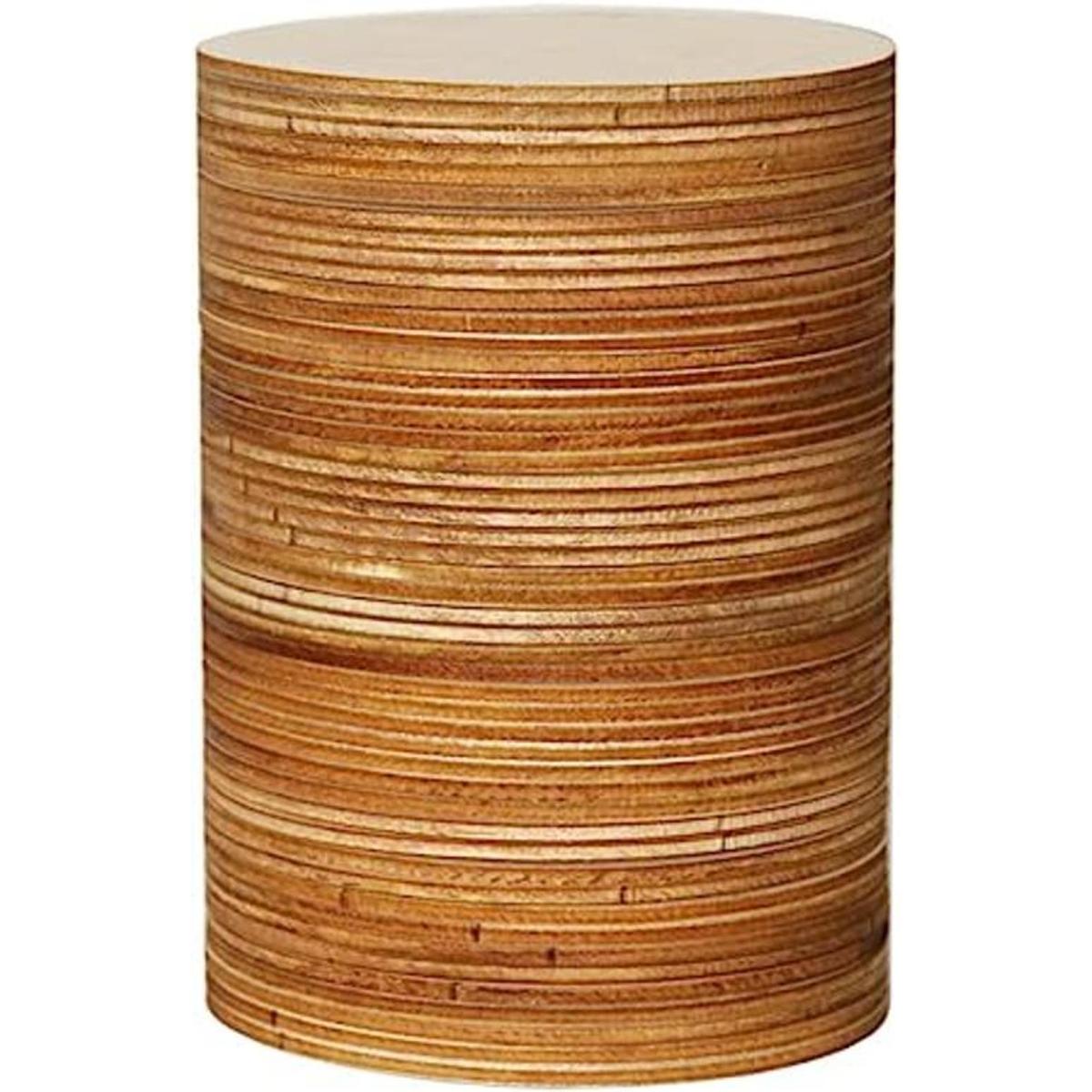 MONKEY SUN 48 posavasos redondos de madera en blanco sin