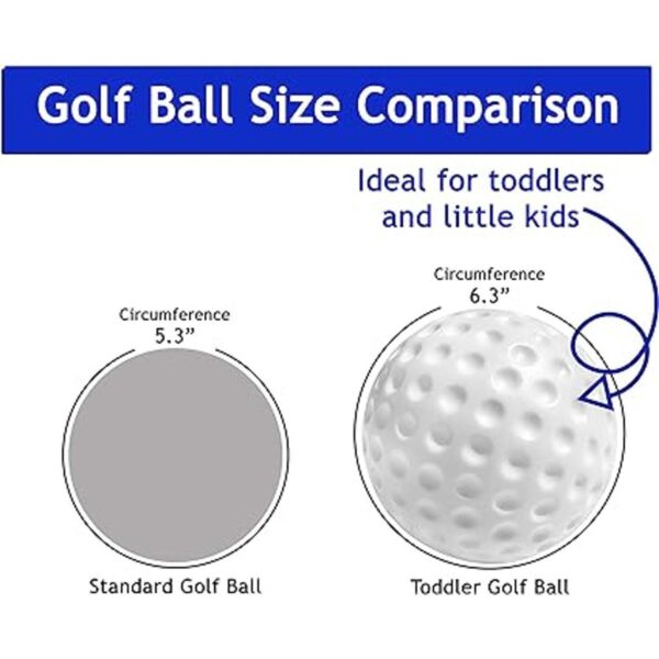 Pelota de golf de repuesto para niños pequeños y pequeños_3