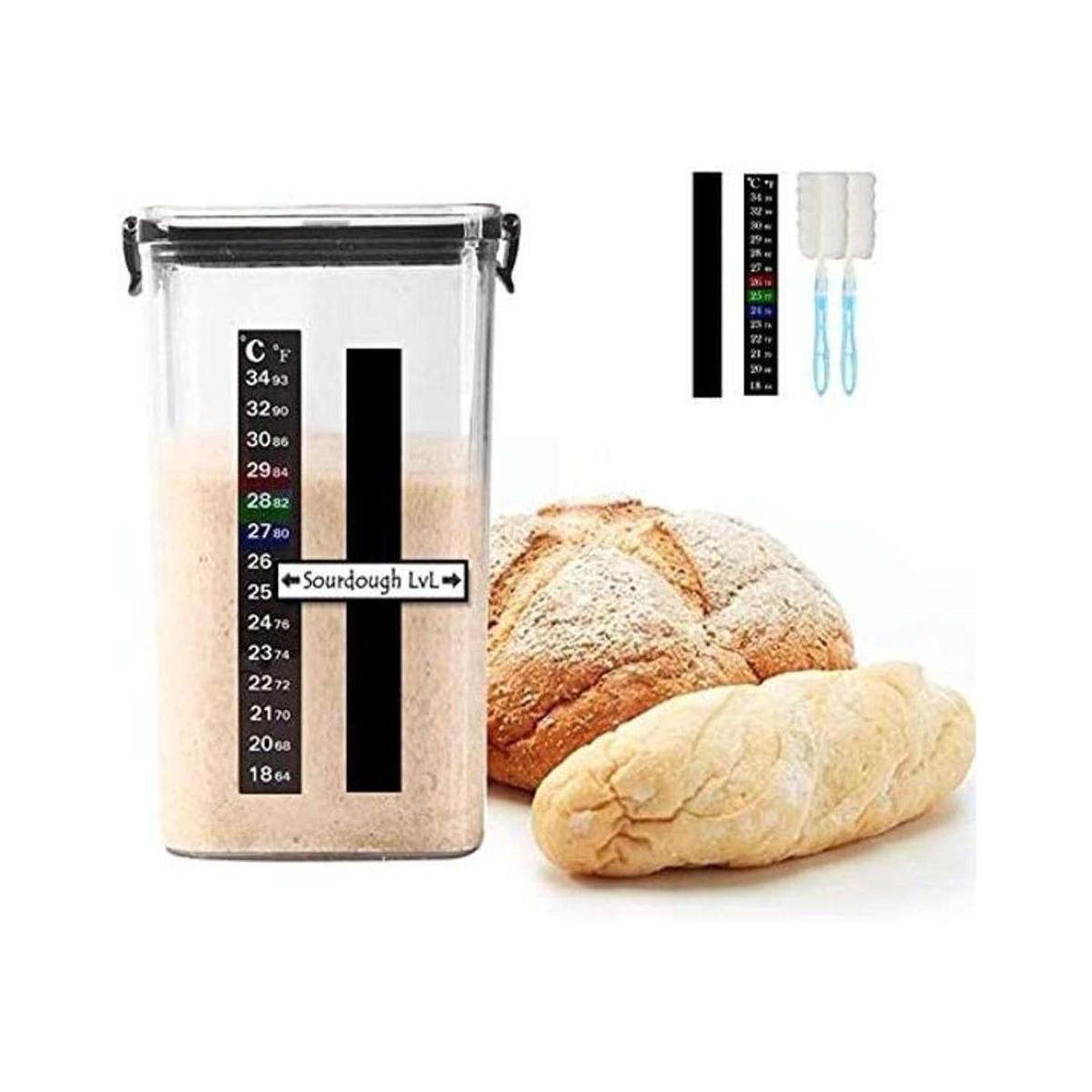 Kit de tarro de iniciación de masa madre tarro de