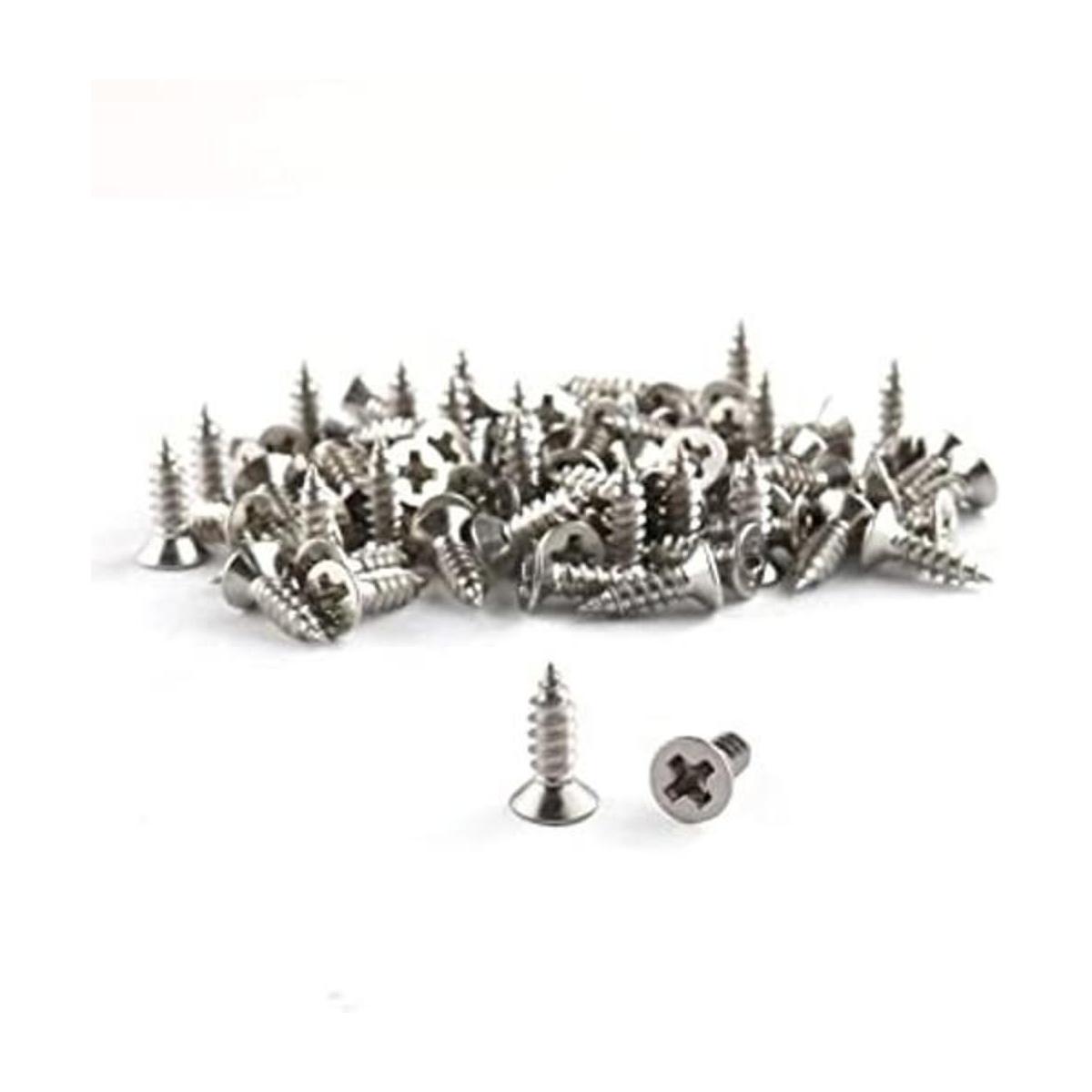 Eoutstanding 100pcs 4 x 38 Phillips tornillo de madera