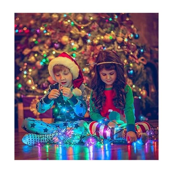 SUDDUS 200 luces LED de Navidad multicolor cadena de_2