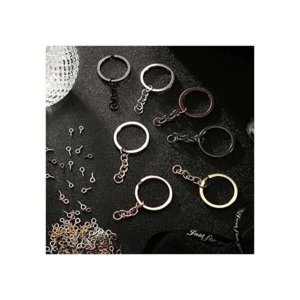 Juego de 215 anillos de llavero que incluye 35 anillos de_3