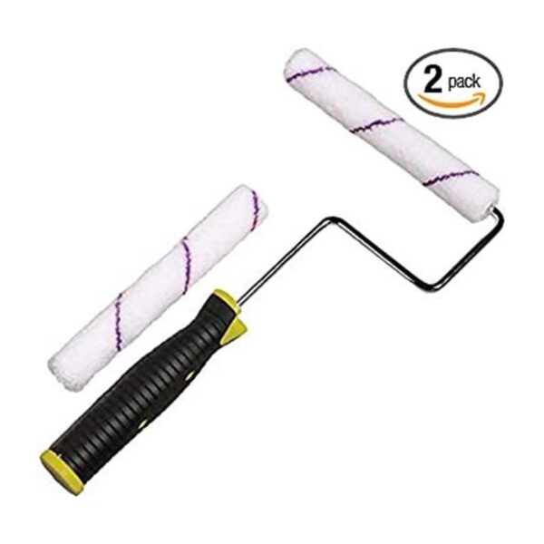 Kit de rodillo de pintura de microfibra 1 mango de_1