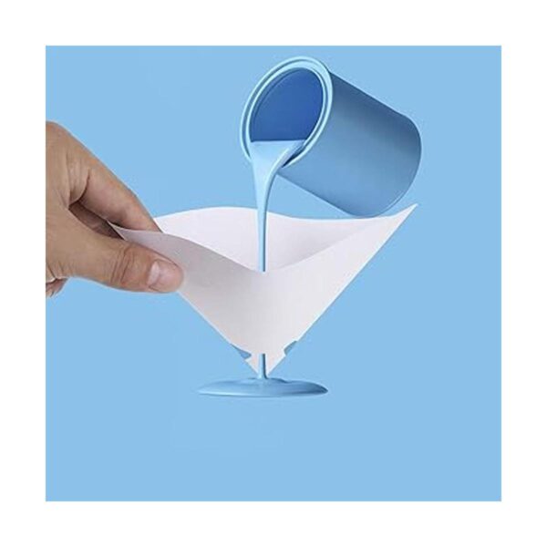 Paquete de 200 coladores de papel de 150 micras cono de