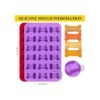 Juego de 6 moldes de silicona de grado alimenticio para_2