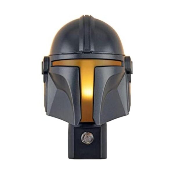 Star Wars Casco de Baby Yoda Lámpara de noche con luz LED_1