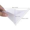 Paquete de 200 coladores de papel de 150 micras cono de