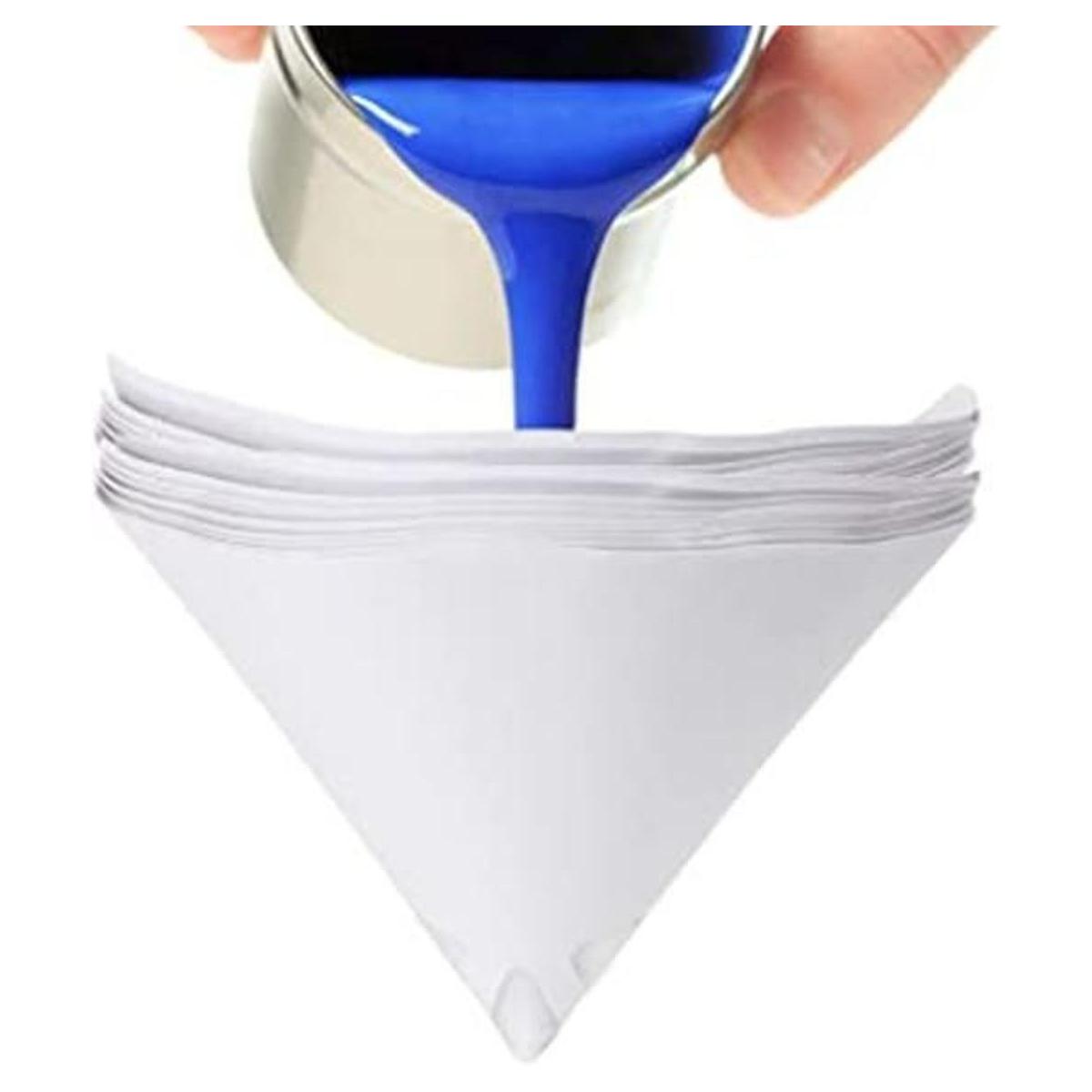 Paquete de 200 coladores de papel de 150 micras cono de
