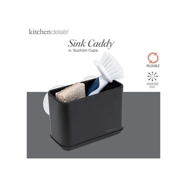Kitchen Details Organizador para fregadero con ventosa_2
