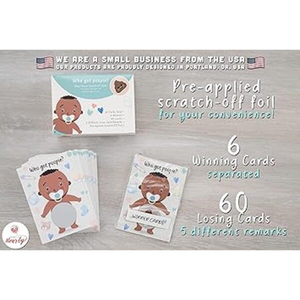 Juegos de baby shower 66 tarjetas de rifa Party Hearty_2