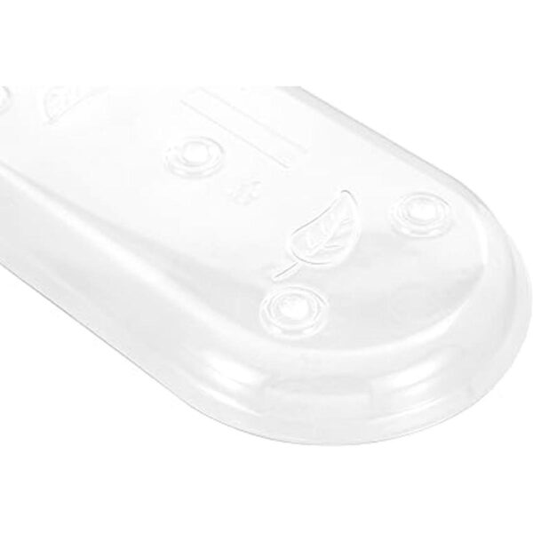 Riefie Platillo de plástico para plantas en interiores y_4