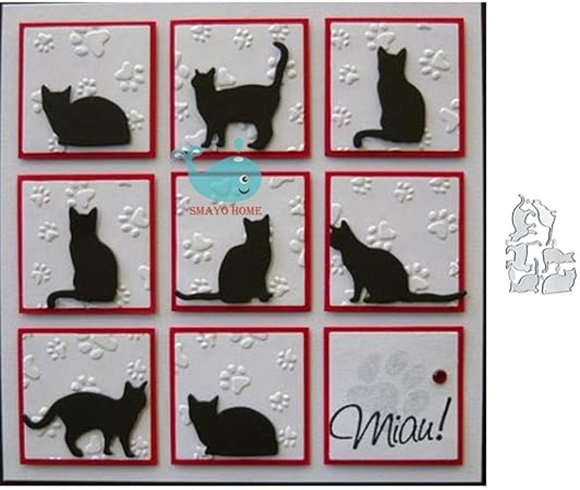 Troqueles de corte de metal para gatos de animales