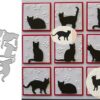 Troqueles de corte de metal para gatos de animales_2
