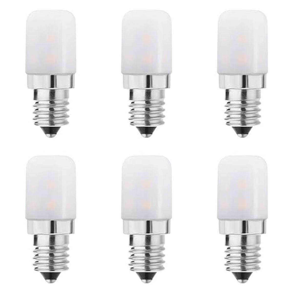 Makergroup Bombillas LED E12 para secadora refrigerador