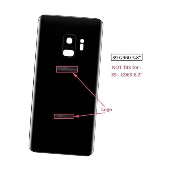 Ubrokeifixit Cubierta de cristal trasera para Galaxy S9_3