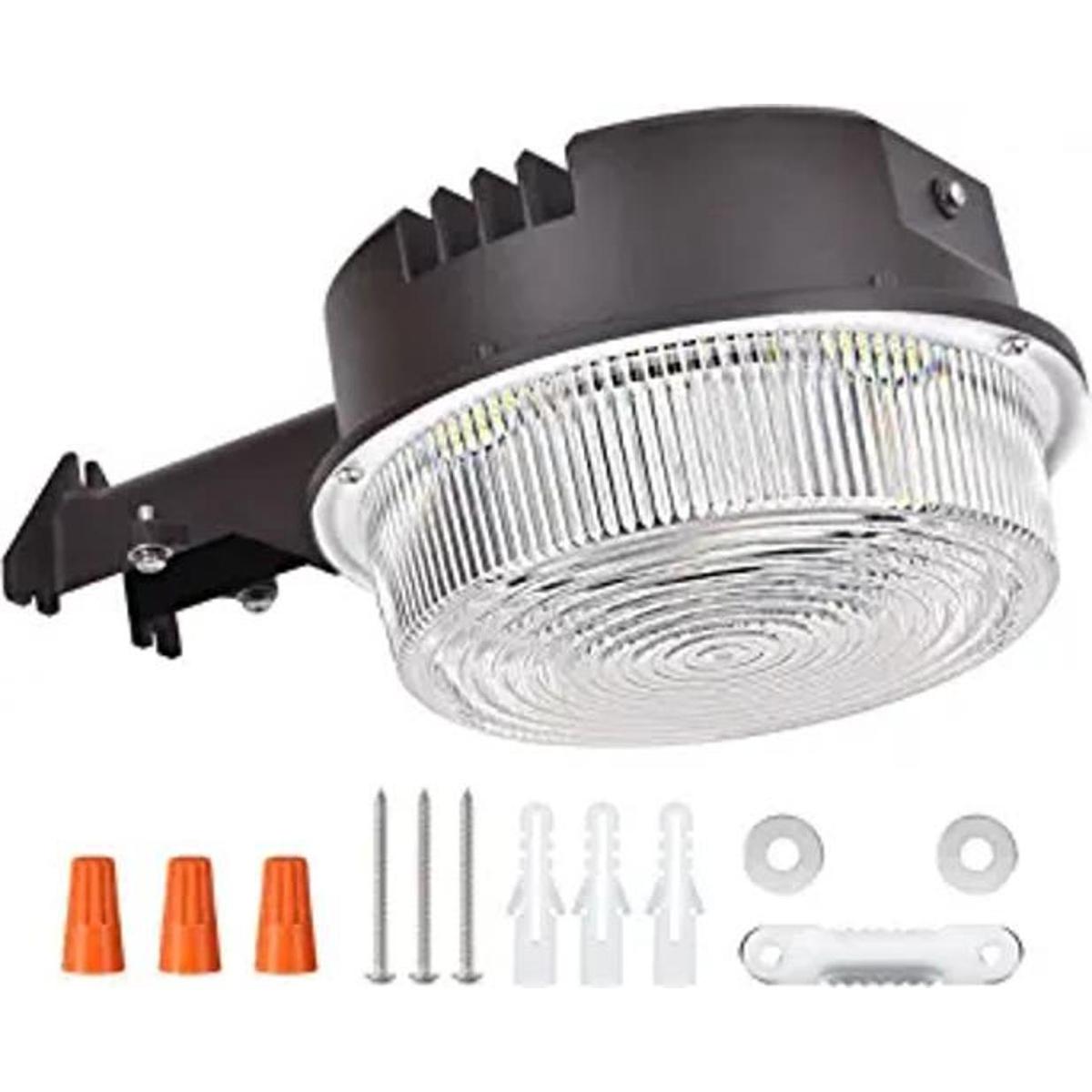 Paktonvo Luz LED de granero de 50 W luz diurna de 5000