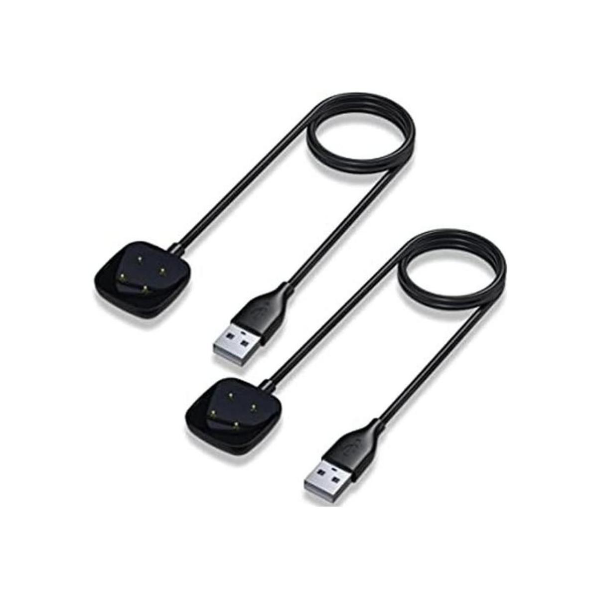 Maledan Compatible con Fitbit Sense y Versa 3 cargador de