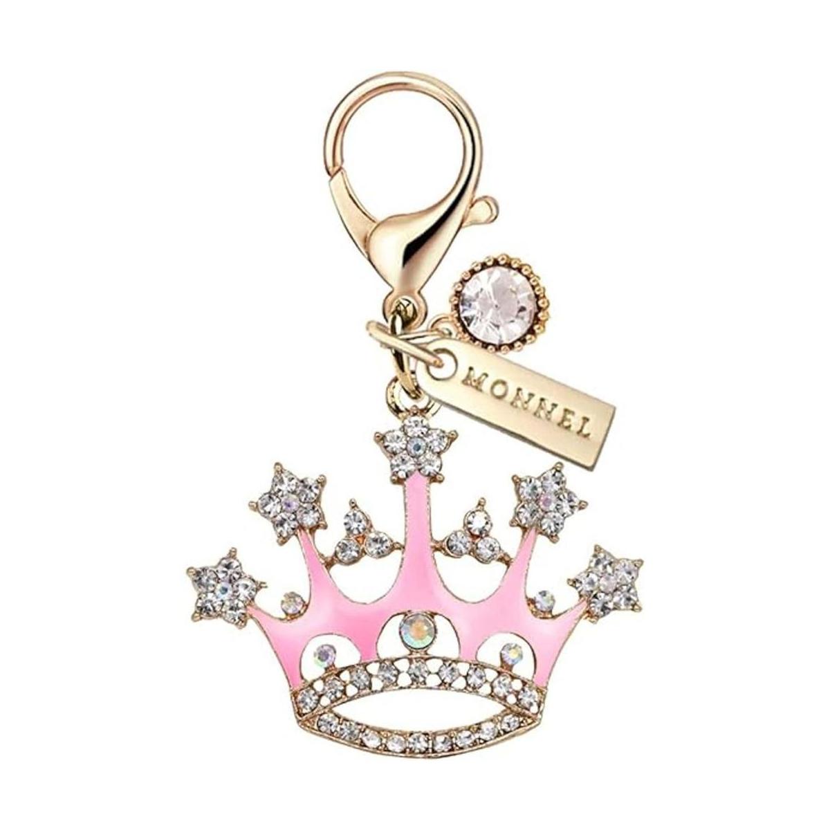 Monnel MC142 adorable cristal corona langosta broche
