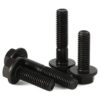 Tornillos hexagonales M8 x 1.378 in con brida de cabeza