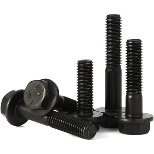 Tornillos hexagonales M8 x 1.378 in con brida de cabeza