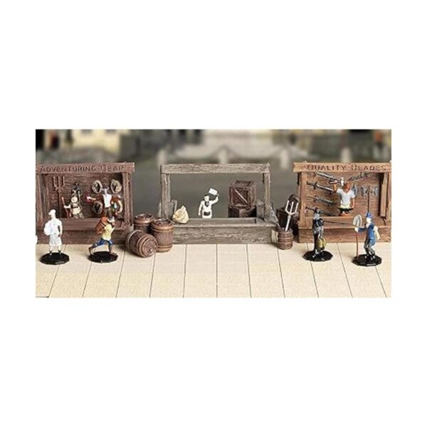 Monster Townsfolk Mini Figuras de fantasía comerciantes_4