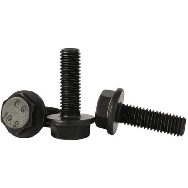 Tornillos hexagonales M8 x 1.378 in con brida de cabeza