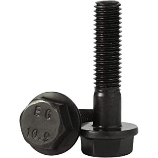 Tornillos hexagonales M8 x 1.378 in con brida de cabeza