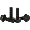 Tornillos hexagonales M8 x 1.378 in con brida de cabeza
