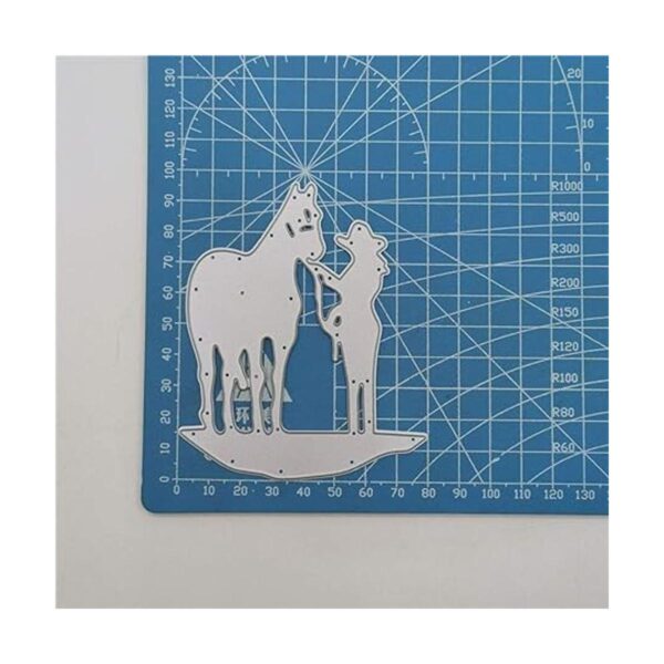 Metal The Lady Led The Horse Troqueles de corte de
