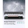 Protector contra sobretensiones de 12 pies de largo con 6_4